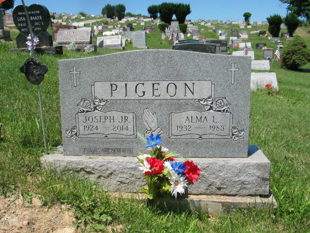 Joseph Jr and Alma L. Pigeon